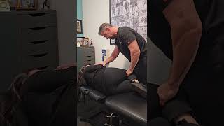 Chiropractic Adjustment  Lumbosacral Adjustment  Sacroiliac  Lower Back chiropractor [upl. by Wilser165]