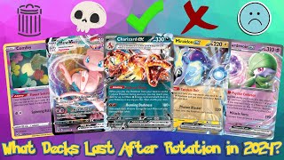 Which Decks SURVIVE The 2024 Pokemon TCG Rotation [upl. by Eivod]