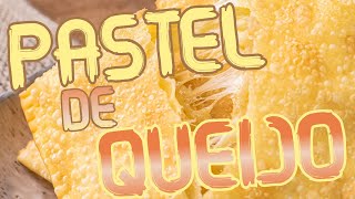 COMO FAZER PASTEL DE QUEIJO MUSSARELA Crocante [upl. by Bein]