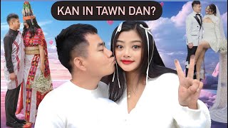 MIZO VLOG KANPA NEN KAN IN TAWN DAN MAK DANG DAI 😝 BESTFRIEND TO HUSBANDampWIFE [upl. by Acinomaj]