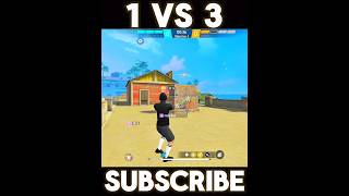 1 VS 3 WITH DOUBLE USP IN CS RANKfreefire tnj hiphopmusic crewmate freeitems fazecast seasonx [upl. by Leena]