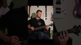 THE BLACK DHALIA MURDER  Mammoths Hand  Verse Guitar Cover TAB shorts [upl. by Sabsay]