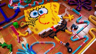 26000 Dominoes ft SPONGEBOB BMAC 15 [upl. by Ylrac796]