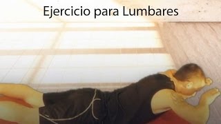 Ejercicio para Lumbares boca abajo [upl. by Falk]