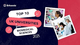 Top 10 UK Universities for Biomedical Sciences in 2025 A Comprehensive Guide [upl. by Dhumma]