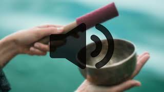 Tapping A Singing Bowl Sound Effect  NONCOPYRIGHTED [upl. by Emirac841]