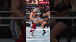 CYANA VS CODY RHODES1 wwe wwe2k24 wwe2k23 wwefights reels trend trending viral ytshorts [upl. by Noicpesnoc686]