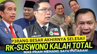 JAGOAN JOKOWI TUMBANG‼️MAS PRAM MENANG SATU PUTARAN RIDWAN KAMIL GAGAL TOTAL [upl. by Cuthbertson]