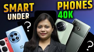 Top 5 Best Smartphones Under ₹40000 Budget ⚡ July 2024 [upl. by Aziaf]