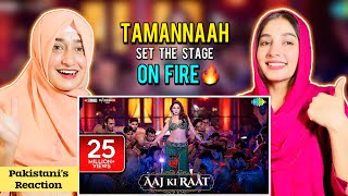 Aaj Ki Raat  Stree 2  Tamannaah Bhatia  Sachin Jigr Madhubanti  PAKISTAN REACTION [upl. by Sukram]