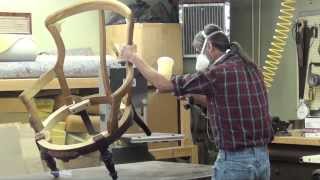 1870s Victorian Chair Restoration Part 3 [upl. by Fletcher]