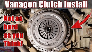 How To Vanagon Clutch Replacement [upl. by Adnalu]