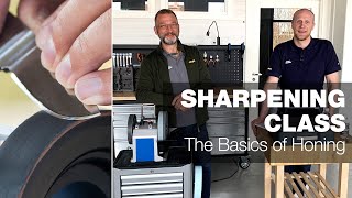 The Basics of Honing  Part 14  Tormek Live Sharpening Class [upl. by Winn143]