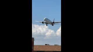 Air Canada 777300ER landing at Toronto yyzplanespotting boeing777 aircanada [upl. by Drucill]