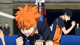 The Ultimate SHOWDOWN Karasuno vs Nekoma Full BattleHD haikyuu animeedit hinata [upl. by Clerc]