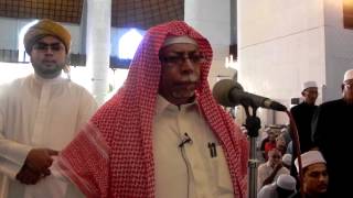 MasjidAlHaram Muadhin Shiekh Ali Ahmed Mulla Performs Adhan in Malaysia [upl. by Otrebogir]