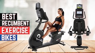 Top 5 Best Recumbent Exercise Bikes in 2024 Buying Guide [upl. by Osnofledi]