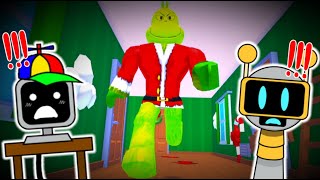 Mr Fun Computer amp Fun Bot Sprunki Escape Team Grinch Escape  The Grinch Who Stole Christmas Roblox [upl. by Kind74]