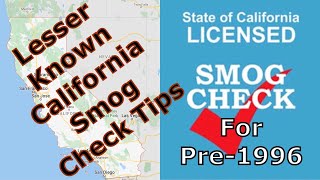 Lesser Known California Smog Check Tips [upl. by Novahs]