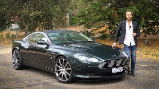 2005 Aston Martin DB9 Review 60L V12 Bargain [upl. by Atsahc]