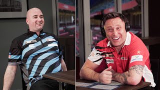 Whisper Challenge 🎧  Gerwyn Price and Rob Cross [upl. by Harrison]