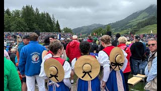 Schwarzsee Schwinget 2024 Ein Bergkranzfest mit Tradition [upl. by Saudra354]