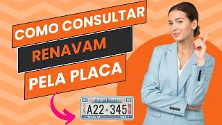 Consultar renavam pela placa Aprenda a consultar renavam no detran [upl. by Bergwall466]