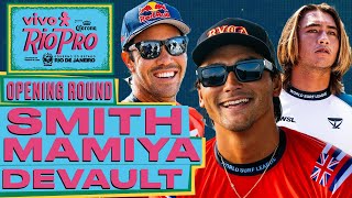 Jordy Smith Barron Mamiya Imaikalani deVault Vivo Rio Pro presented by Corona 2024 [upl. by Beatty628]