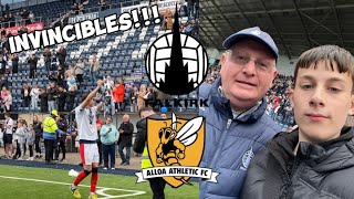 🏆CHAMPIONS FALKIRK ARE INVINCIBLES  FALKIRK 2 ALLOA 2 [upl. by Moia]