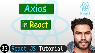 Axios in React  fetch data api  React JS Tutorial [upl. by Haskel]