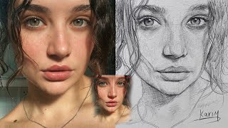 Drawing Lifelike Portraits StepbyStep with the Loomis Method [upl. by Haiel]