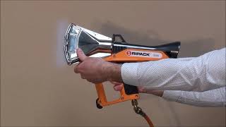 RIPACK 3000 HEAT GUN Demo [upl. by Gnoz]