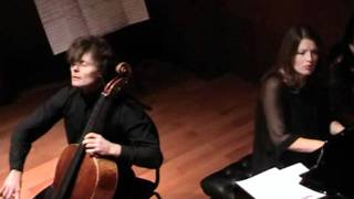 Rustam Komachkov Polina Osetinskaya SchubertSonata quotArpeggionequot for cello amp piano Part1 [upl. by Orsa]