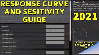 Advanced Look Controls Response Curve And Sensitivity Guide Apex [upl. by Amsirac932]