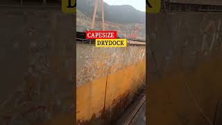 CAPESIZE DRYDOCK reels trending buhayofw seaman [upl. by Veator]