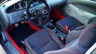 Ek Center Console In A Eg Civic [upl. by Athal]