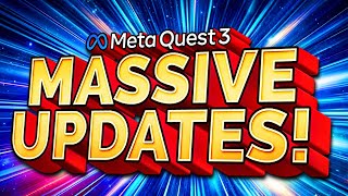 HUGE Quest 3 Updates Bringing More Power New Avatars and AI NPCs [upl. by Carlota]