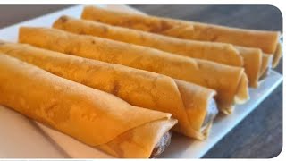 Kip Loempias Vietnamese Lumpia receptchicken spring rolls recipe [upl. by Elset410]