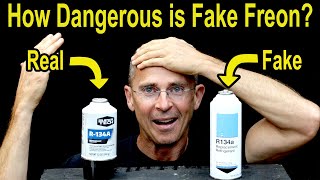 How Dangerous is Fake Car AC Refrigerant Lets Find Out [upl. by Riley]