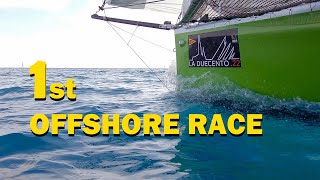 1st offshore race of sailing trimaran LIGHTNESS [upl. by Willie983]