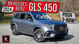 The 2024 MercedesBenz GLS 450 4Matic Is A Posh amp Pricey Luxury Family SUV [upl. by Columbyne763]