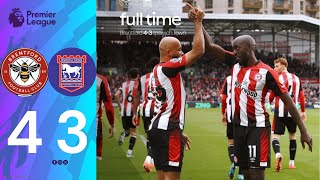 Brentford vs Ipswich Town 43 Highlights Goals  Premier League 2024 [upl. by Florrie774]