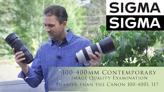 Sigma 100400mm C Image Quality  Sharper than a Canon 100400L II  4K [upl. by Llenahs545]