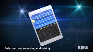 KORG Gadget Mobile Synthesizer Studio for iPad [upl. by Dolorita878]