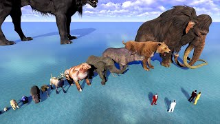 The Largest CENOZOIC BEASTS to Ever Exist  3D Comparison [upl. by Candis73]