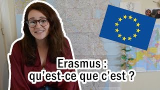 Questce que le programme Erasmus [upl. by Yetti781]