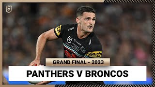 NRL Grand Final 2023  Penrith Panthers v Brisbane Broncos  Full Match Replay [upl. by Yesllek]