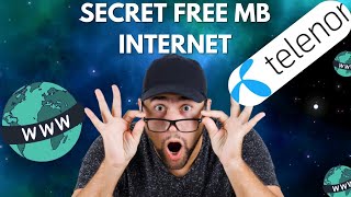 Talenor free mbs Internet  only for talenor users secret to get for mb Internet [upl. by Halstead]