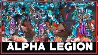 Alpha Legion Painted Chaos Space Marines SHOWCASE Warhammer 40K 2019 [upl. by Aurelia327]