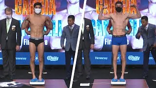 Ryan Garcia vs Luke Campbell WEIGHIN amp FINAL FACEOFF  DAZN Boxing [upl. by Towny292]